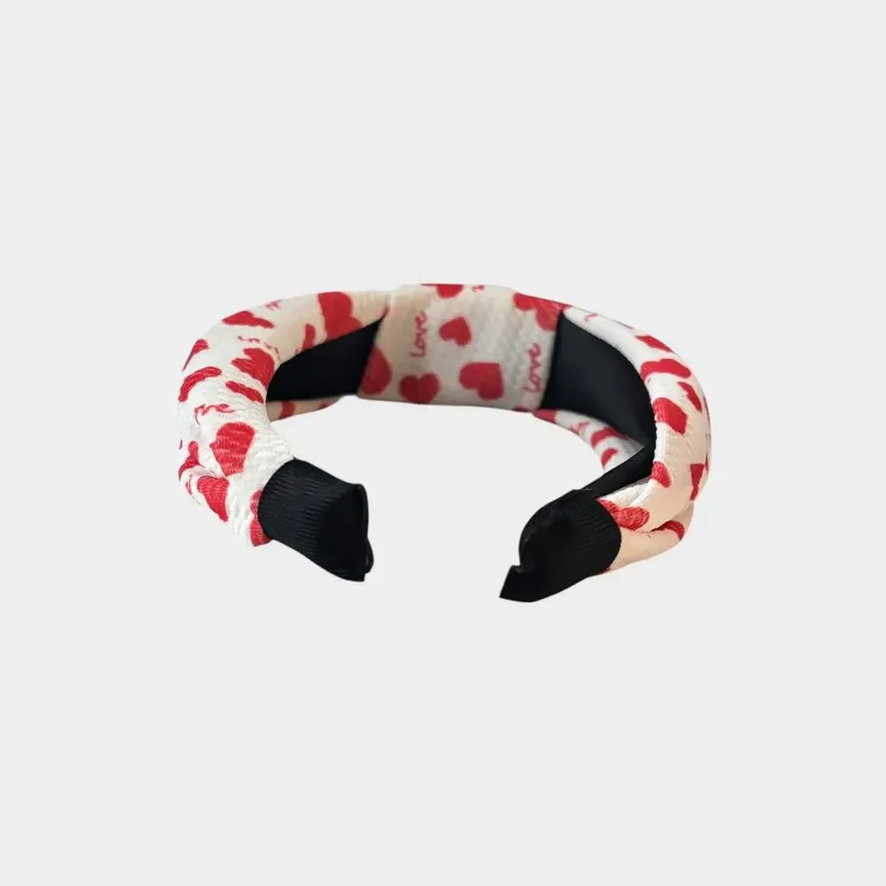 Love Script Heart Band